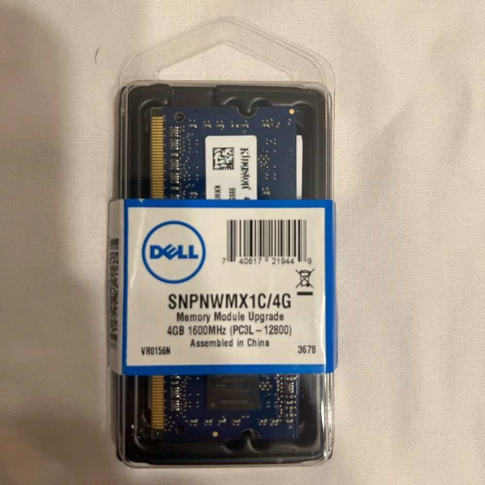 Dell Black and Blue Memory Module 4GB